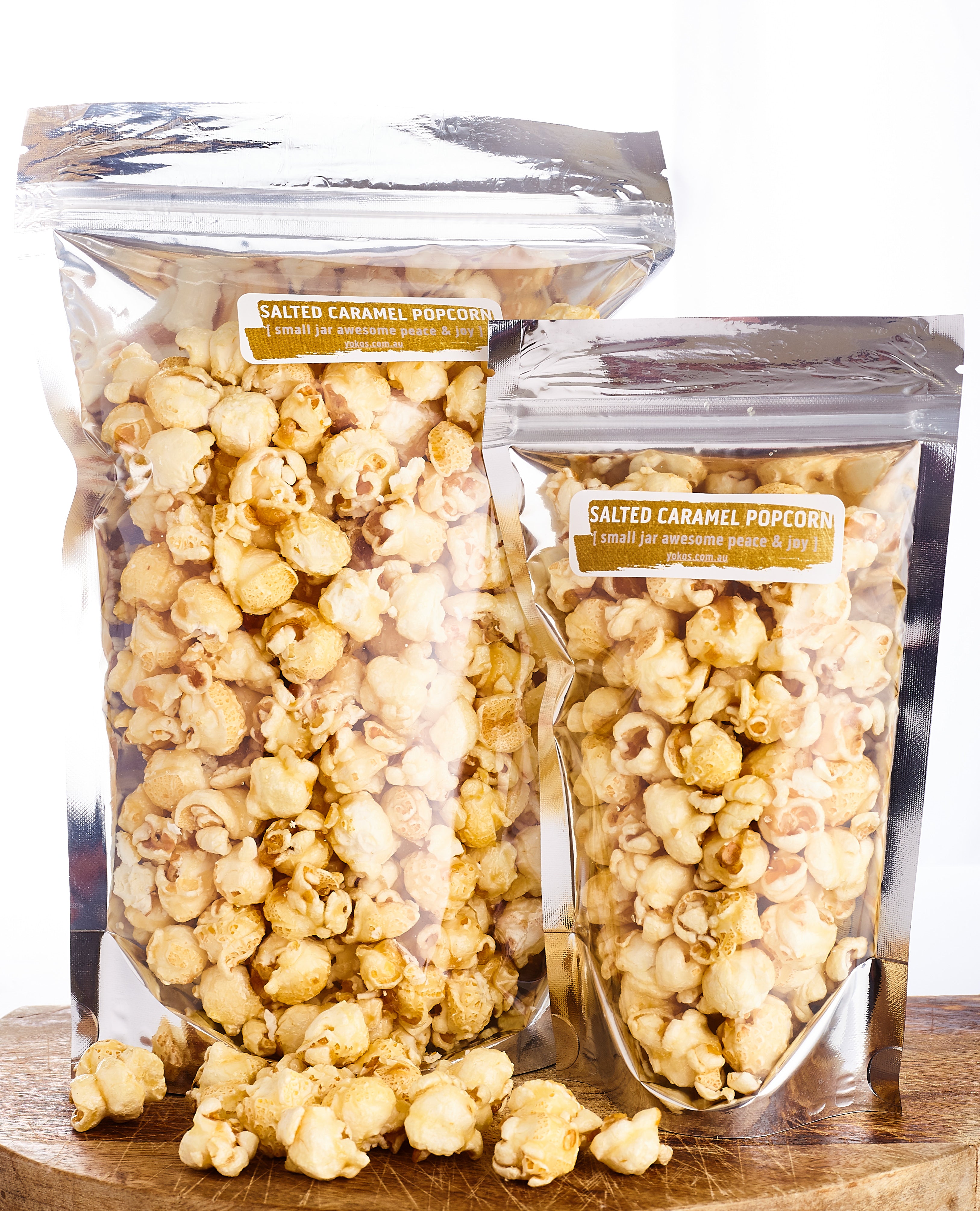 Byron Bay Salted Caramel Popcorn (GF) – Yokos Bistro